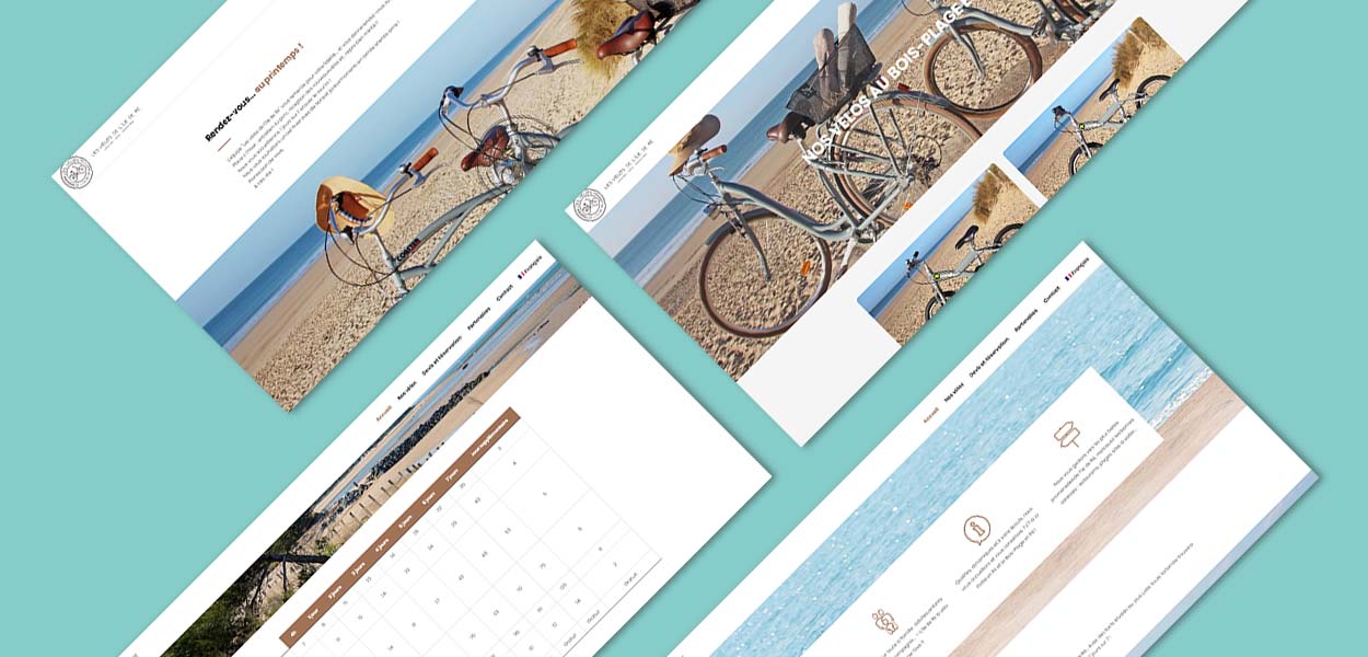 Création site de réservation en ligne les vélos de l'île de ré