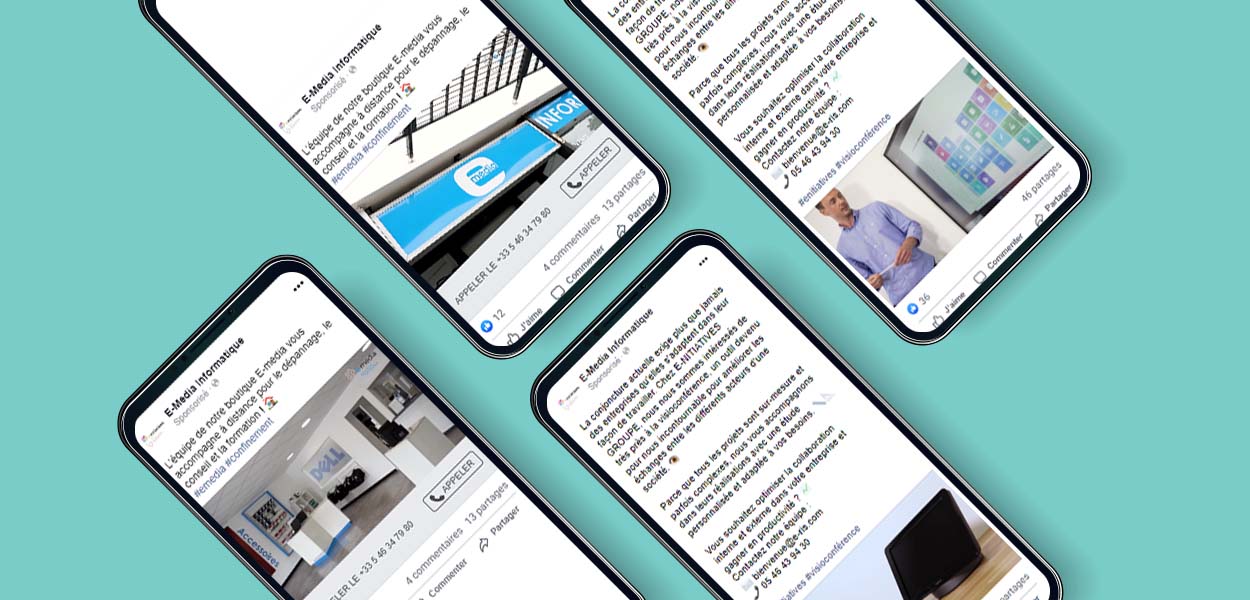 campagne publicitaire sur les médias sociaux (social ads)