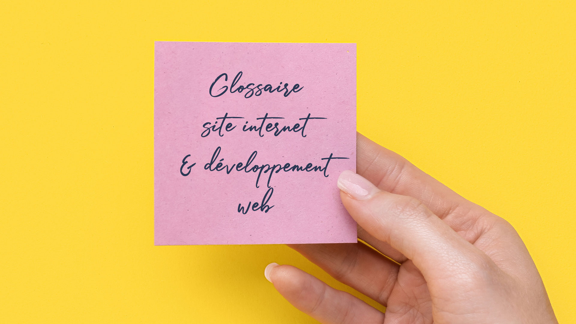 Glossaire site internet