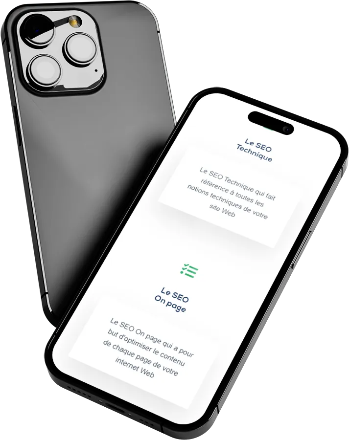 Téléphone mockup
